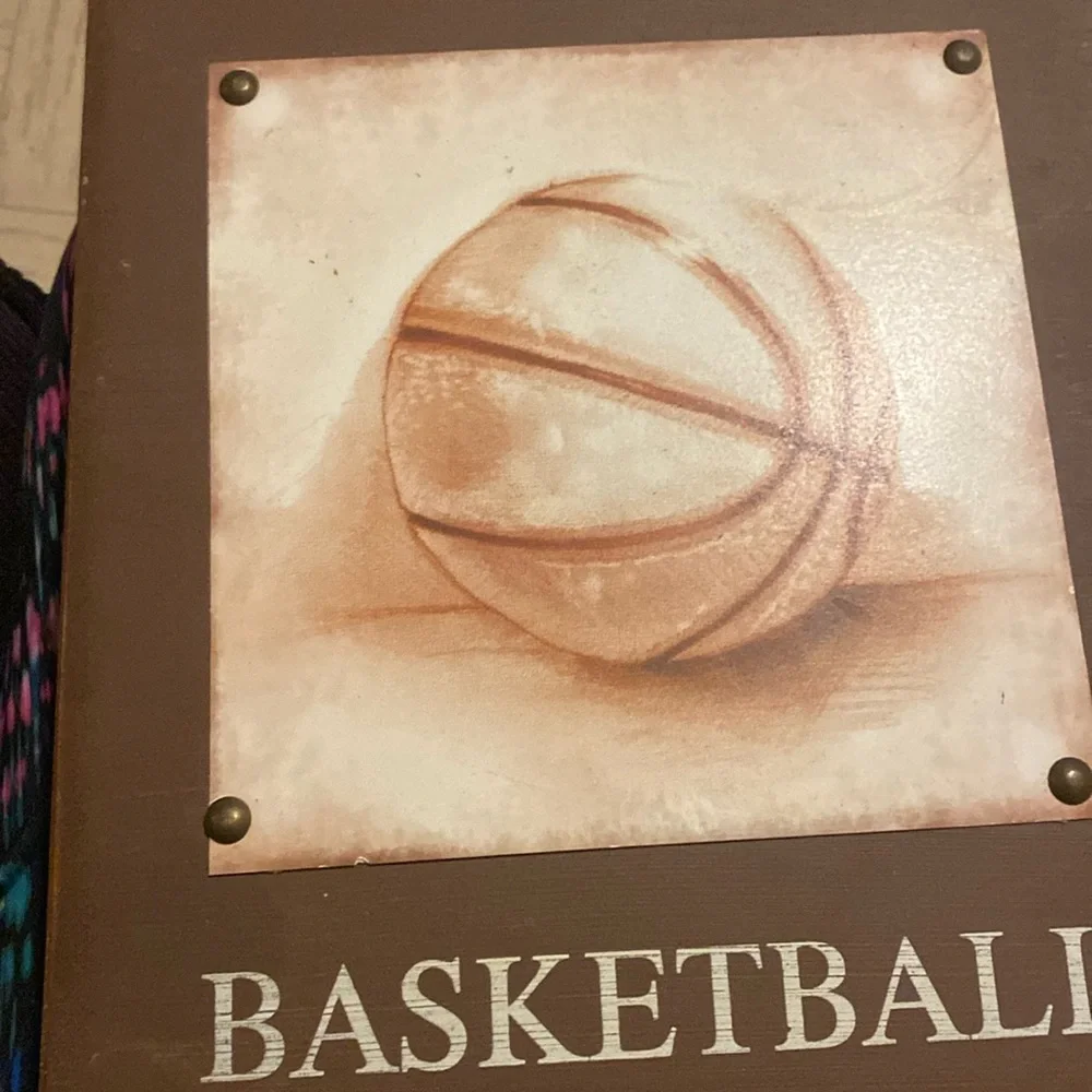 Basketball picture/plaque